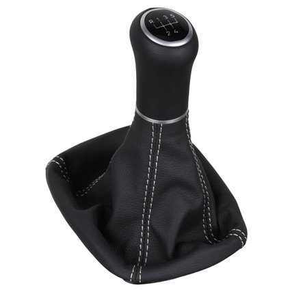 Skoda Octavia 1 U1 Superb 1 3U pomo de la palanca de cambios Alcantara cuero funda