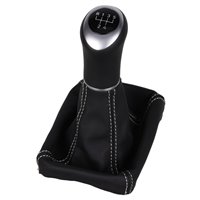 VW New Beetle Typ 9C Beetle Typ 5C manopla de câmbio de couro coifa com moldura de montagem